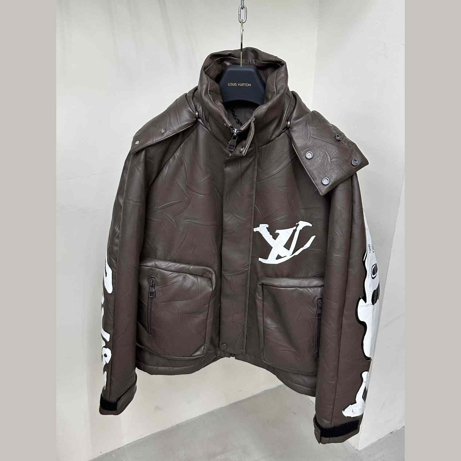 Louis Vuitton Compressed Leather Blouson - PerfectKickZ