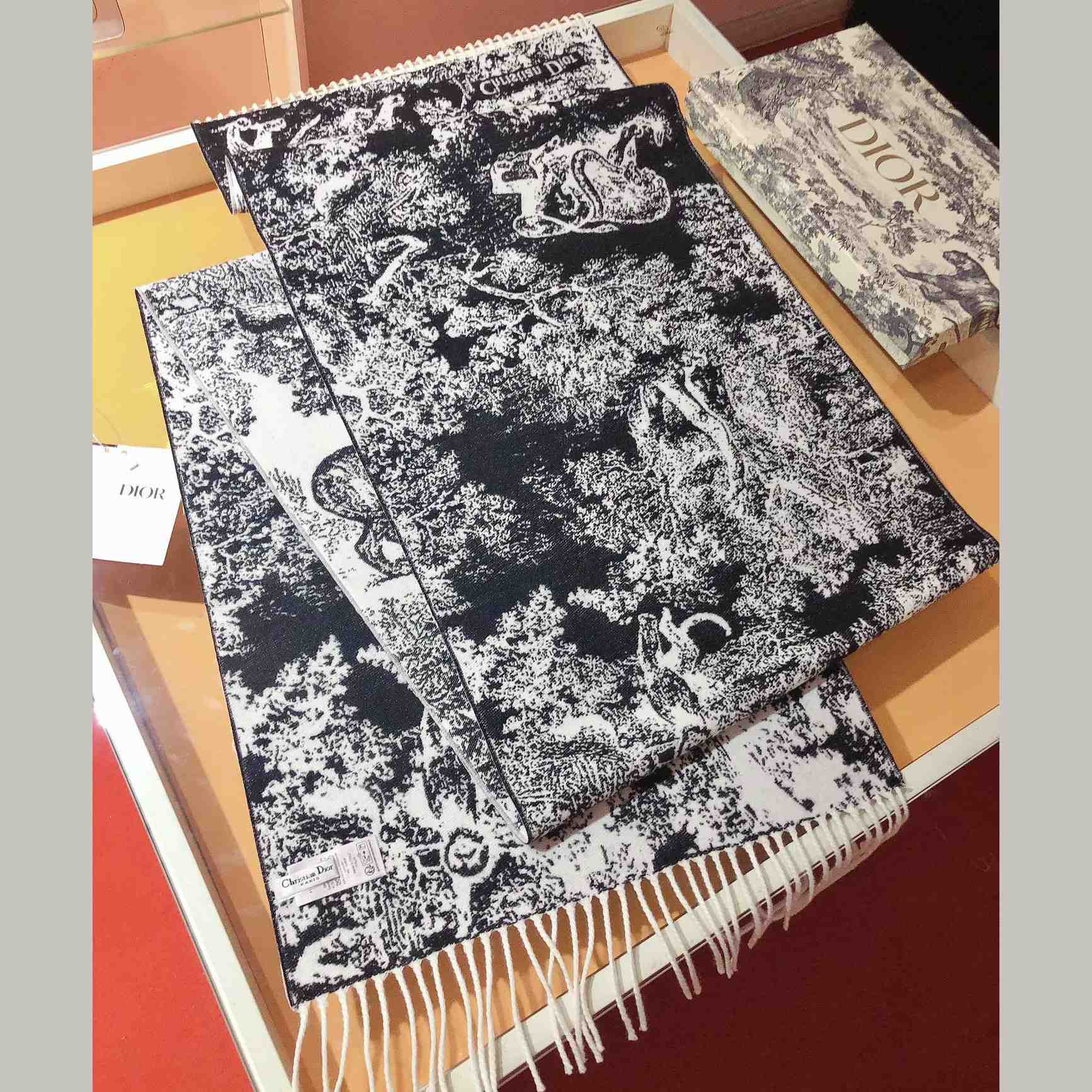 Dior Toile De Jouy Sauvage Scarf  - PerfectKickZ