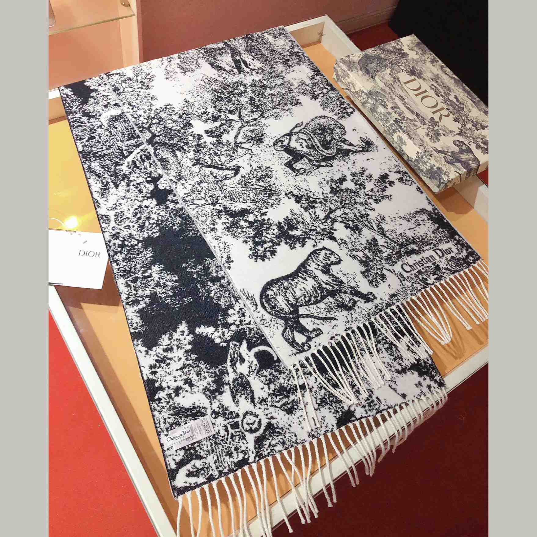 Dior Toile De Jouy Sauvage Scarf  - PerfectKickZ
