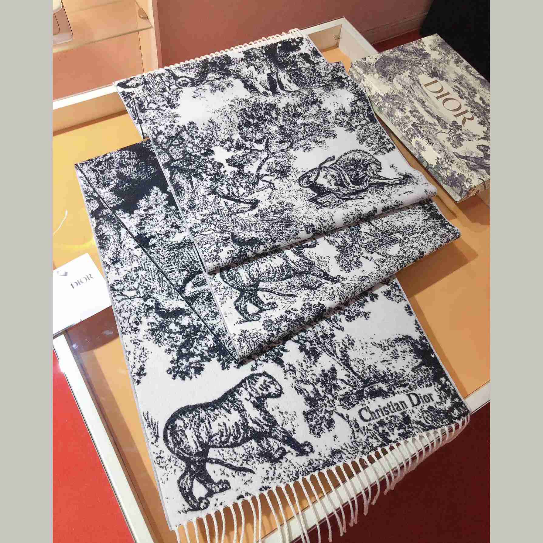 Dior Toile De Jouy Sauvage Scarf  - PerfectKickZ