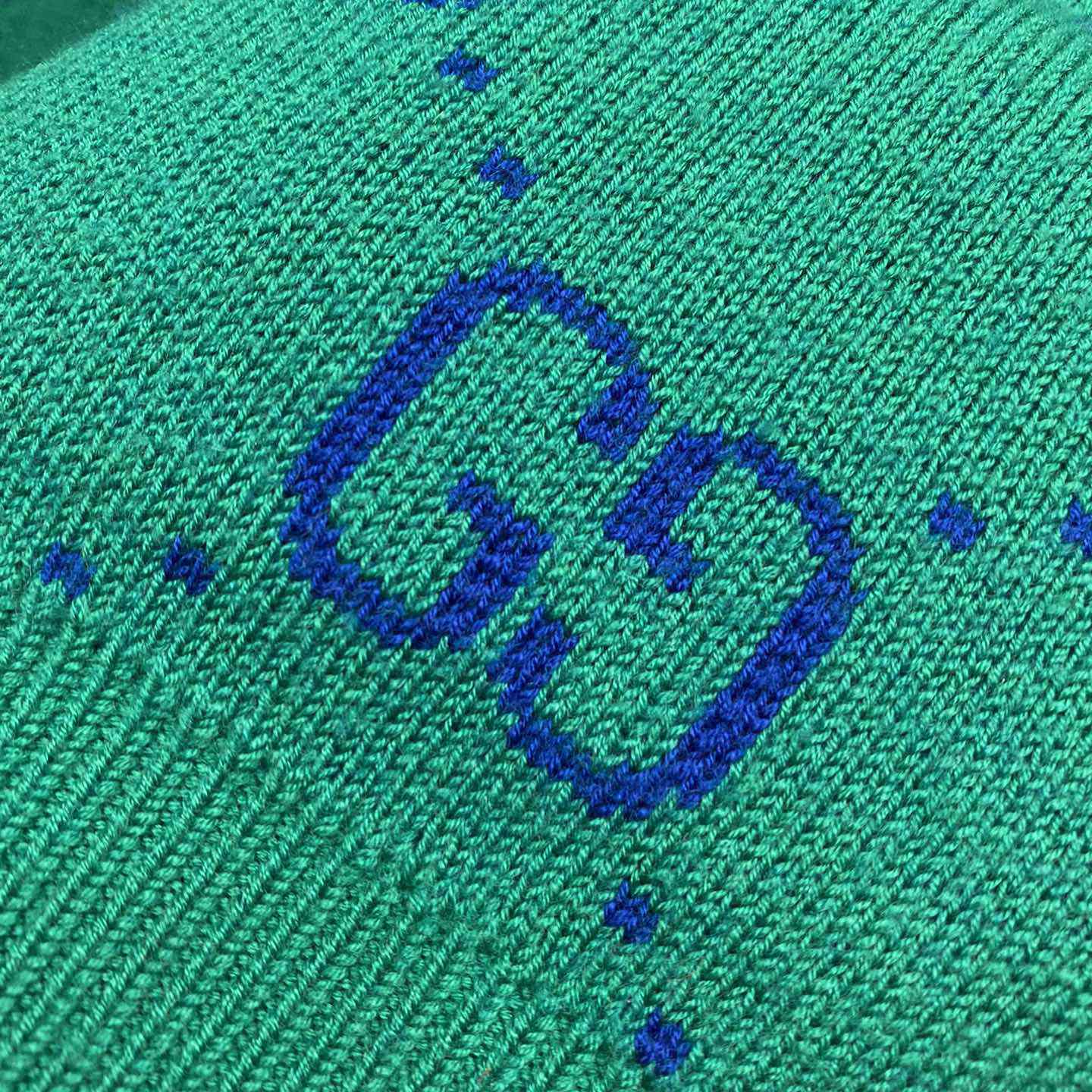 Gucci Green Knit GG Cardigan  - PerfectKickZ