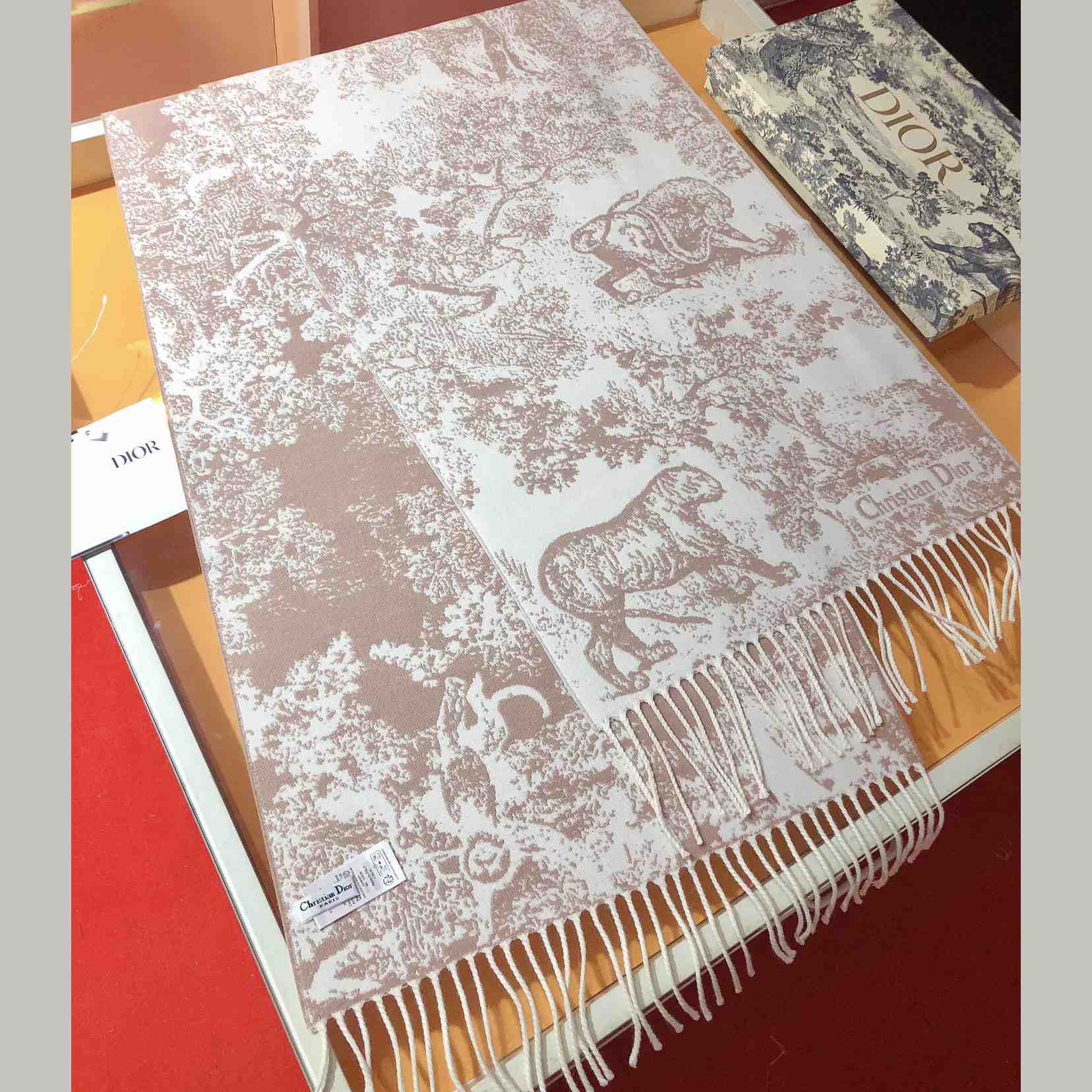 Dior Toile De Jouy Sauvage Scarf  - PerfectKickZ
