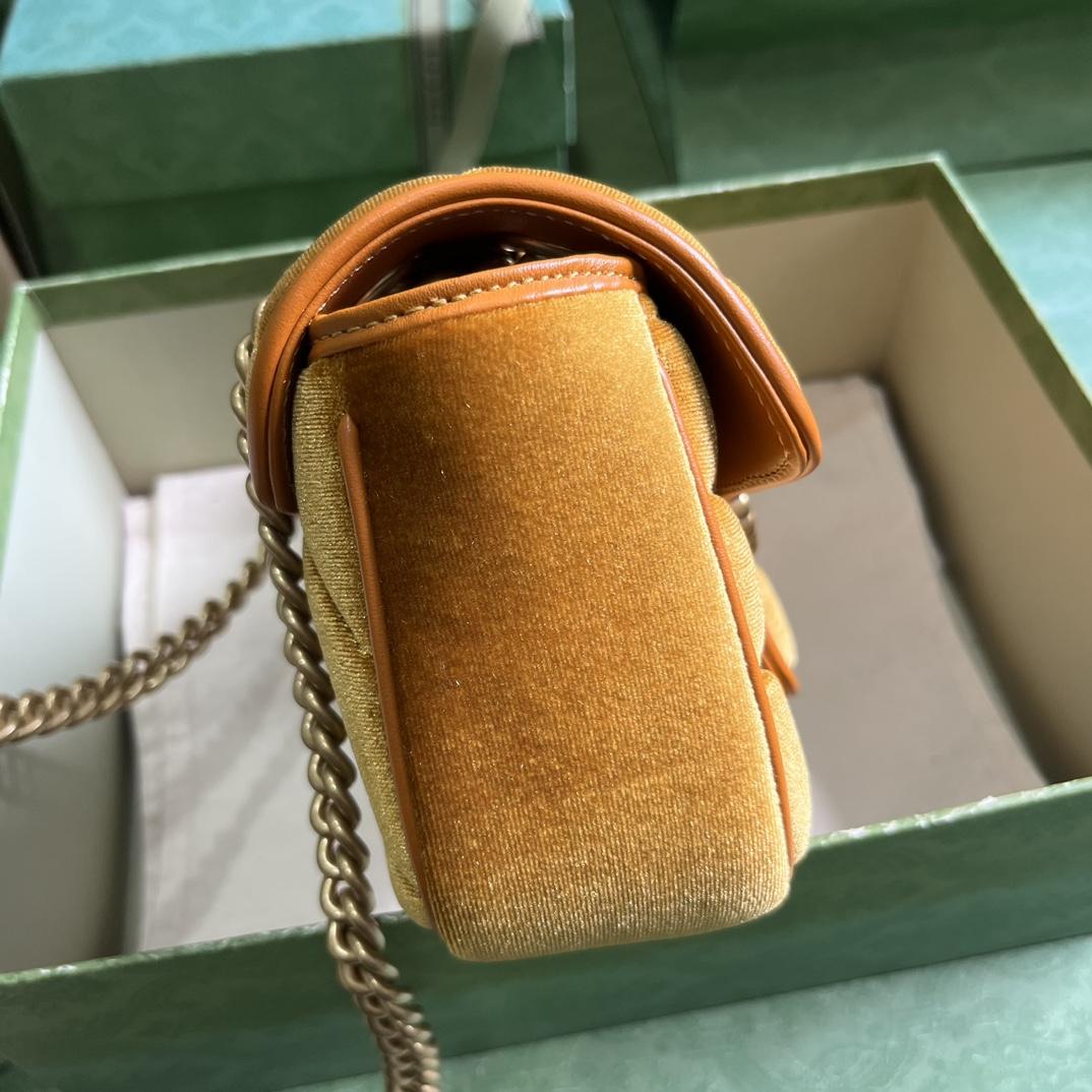 Gucci GG Marmont Mini Shoulder Bag - PerfectKickZ