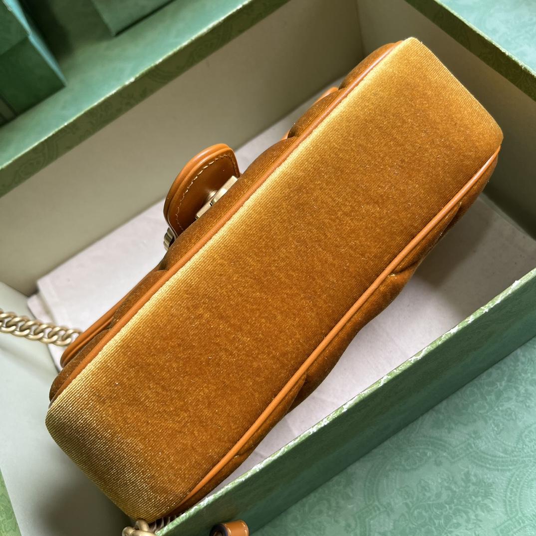 Gucci GG Marmont Mini Shoulder Bag - PerfectKickZ