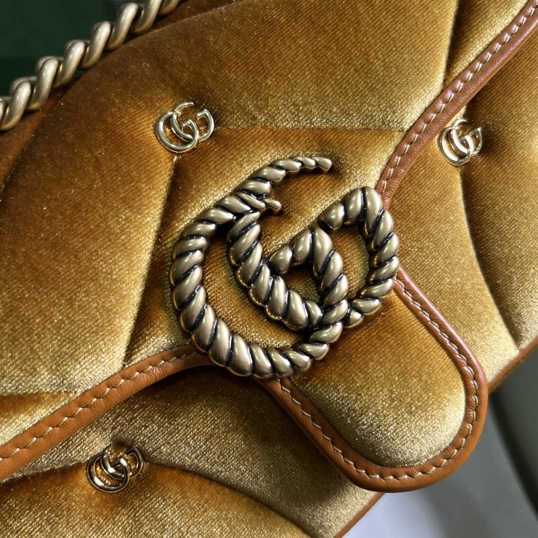 Gucci GG Marmont Mini Shoulder Bag - PerfectKickZ