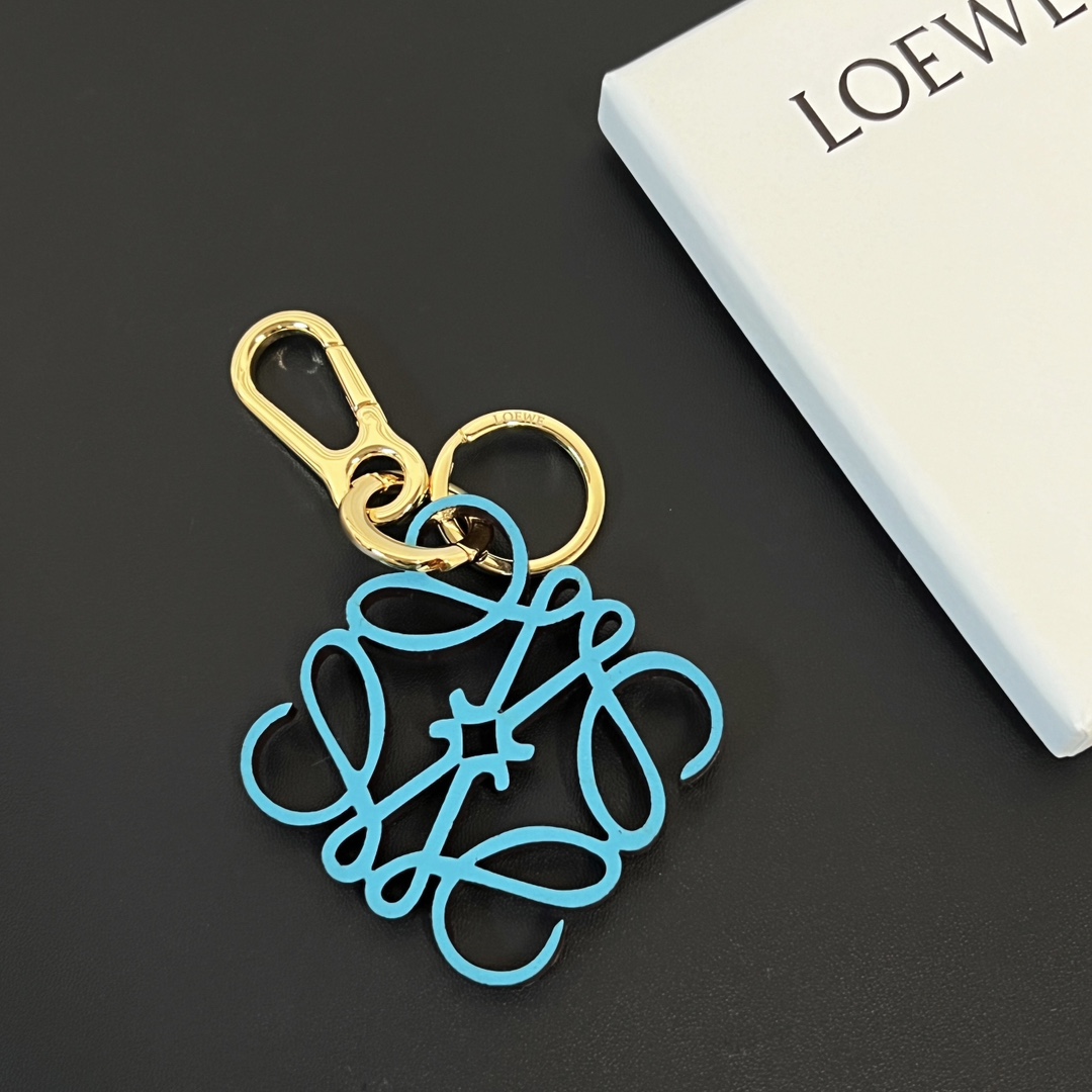 Loewe Anagram Charm In Calfskin - PerfectKickZ