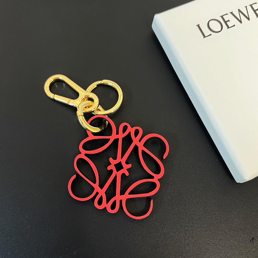Loewe Anagram Charm In Calfskin - PerfectKickZ