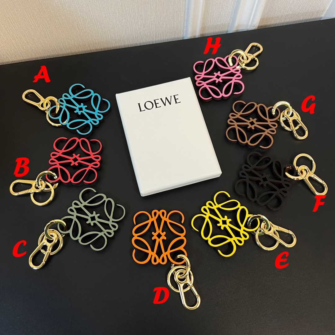 Loewe Anagram Charm In Calfskin - PerfectKickZ