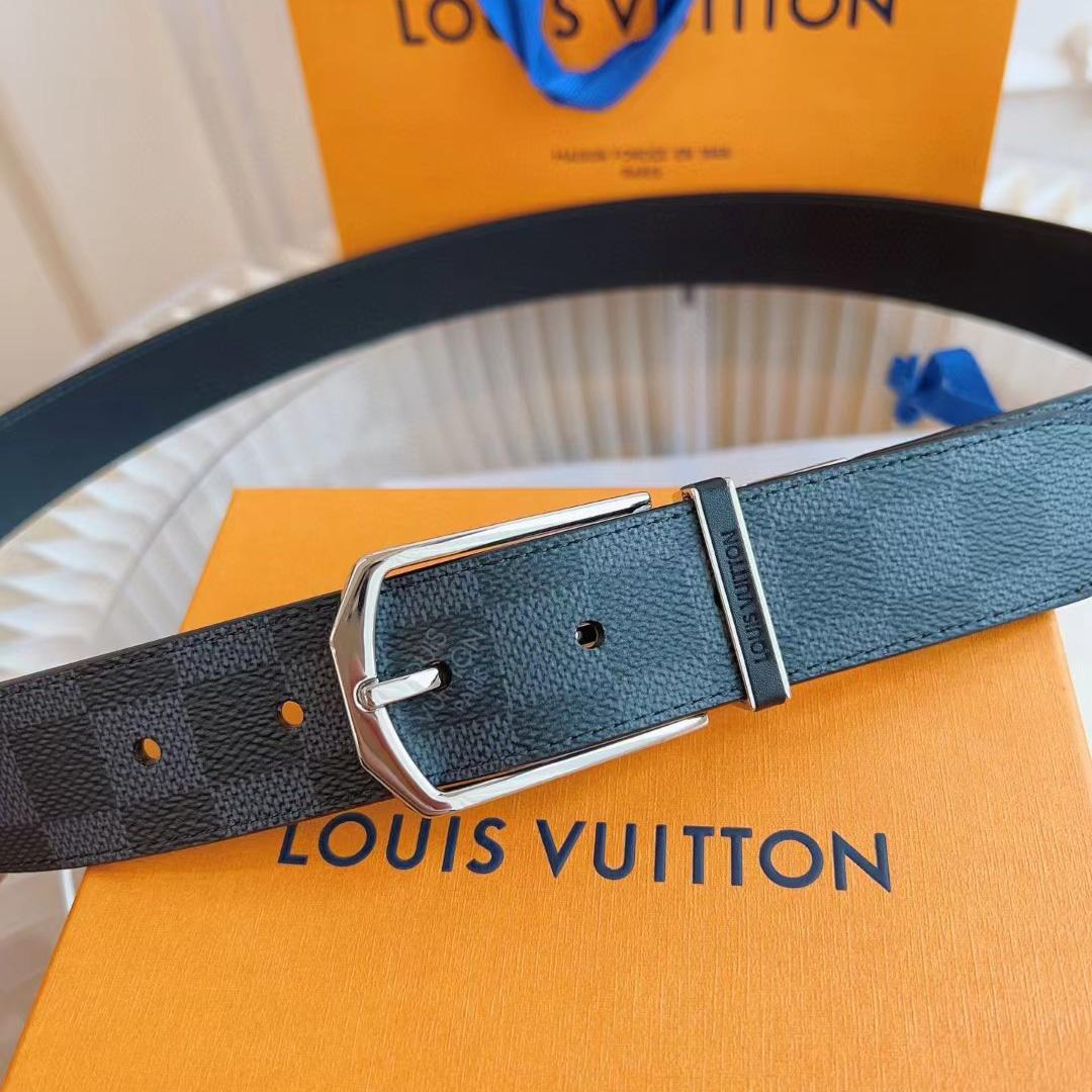 Louis Vuitton Slender 35mm Reversible Belt - PerfectKickZ