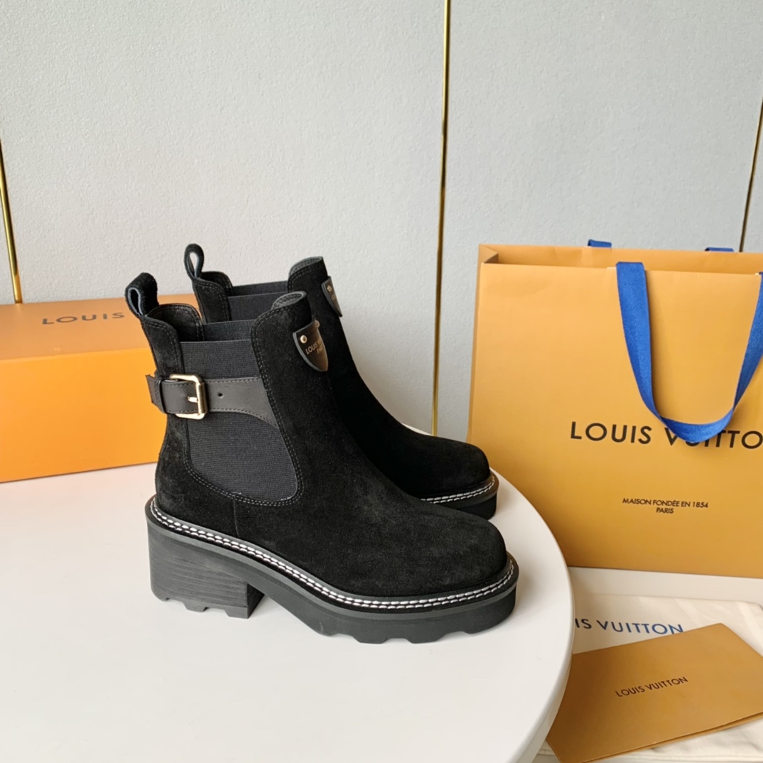 Louis Vuitton LV Beaubourg Ankle Boot - PerfectKickZ