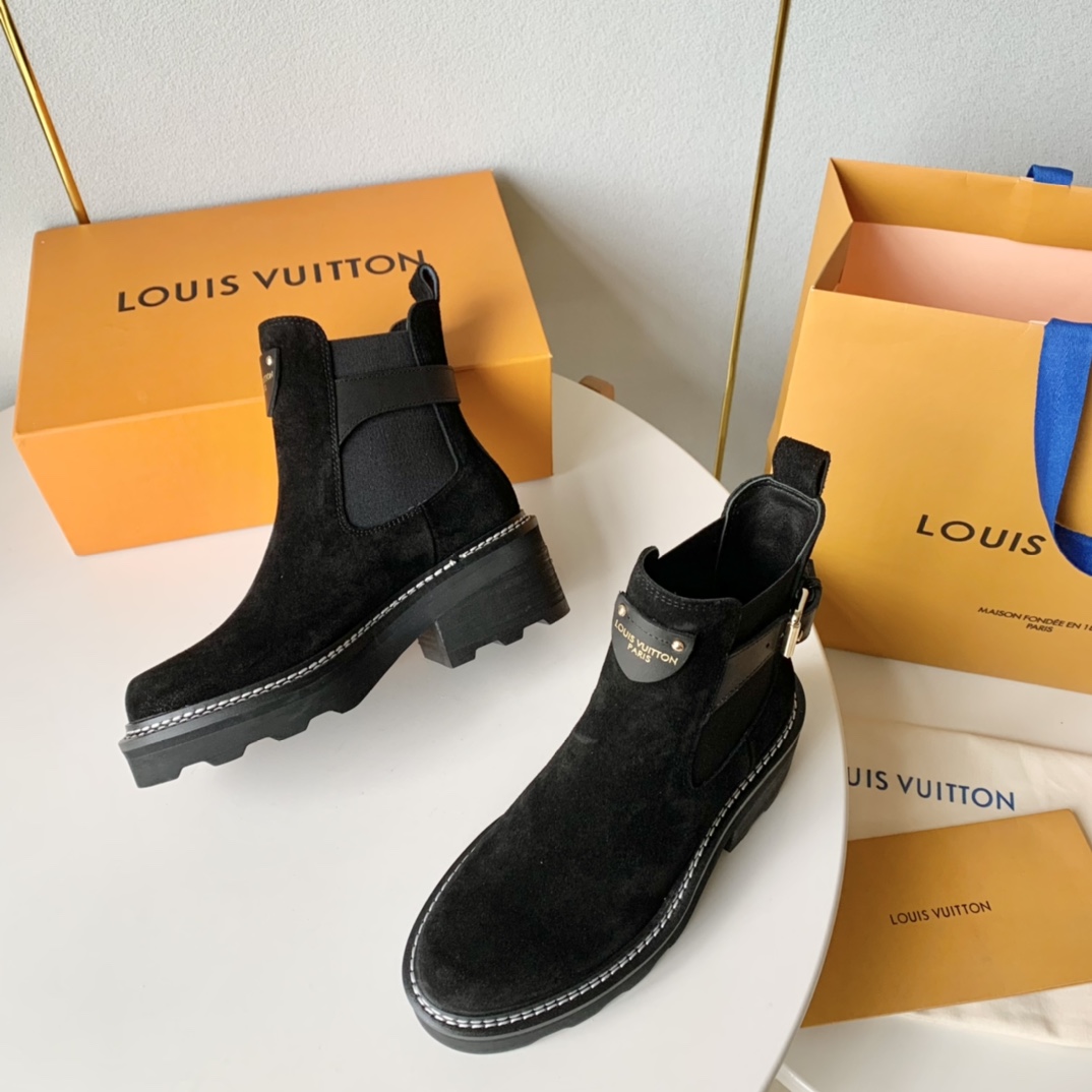 Louis Vuitton LV Beaubourg Ankle Boot - 