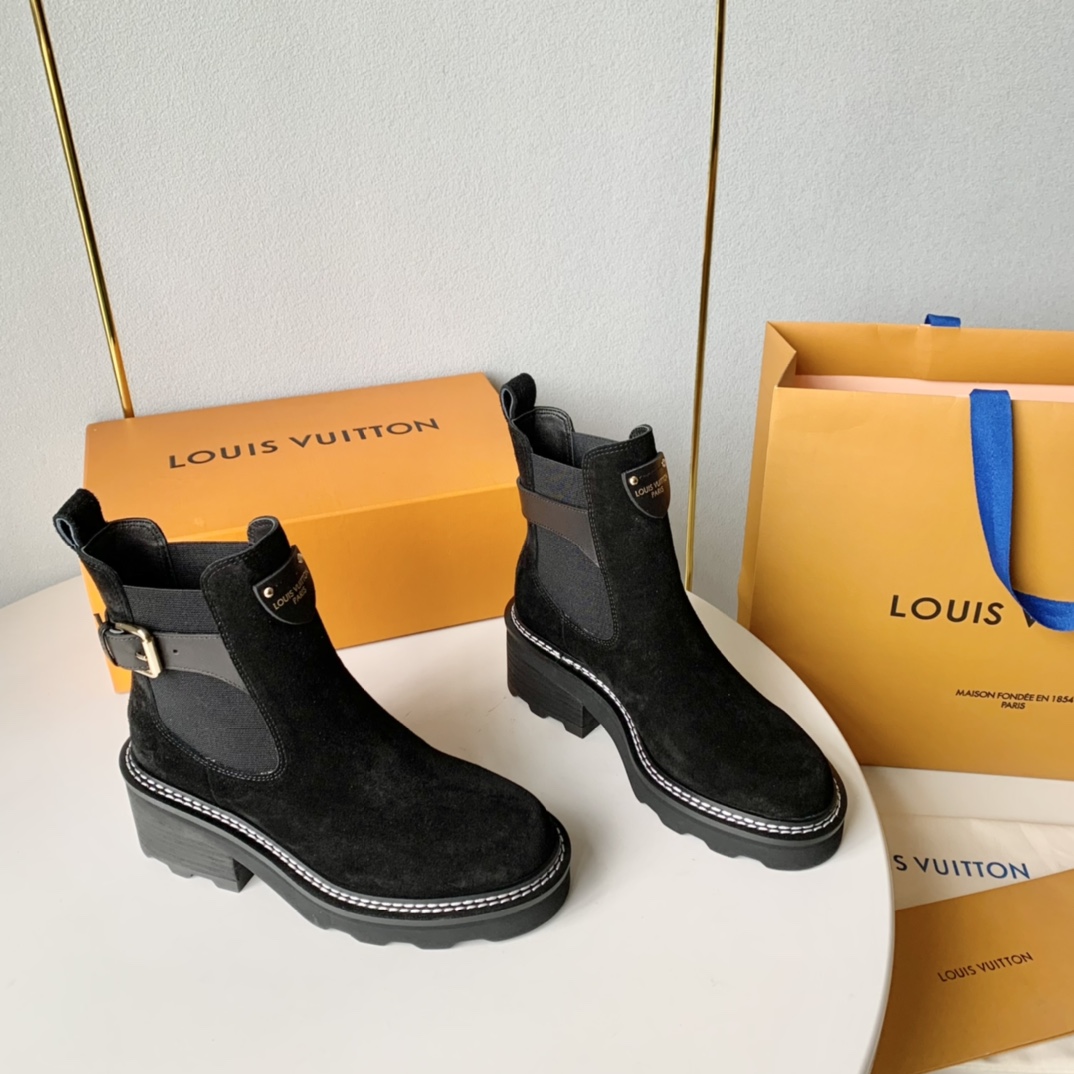 Louis Vuitton LV Beaubourg Ankle Boot - 