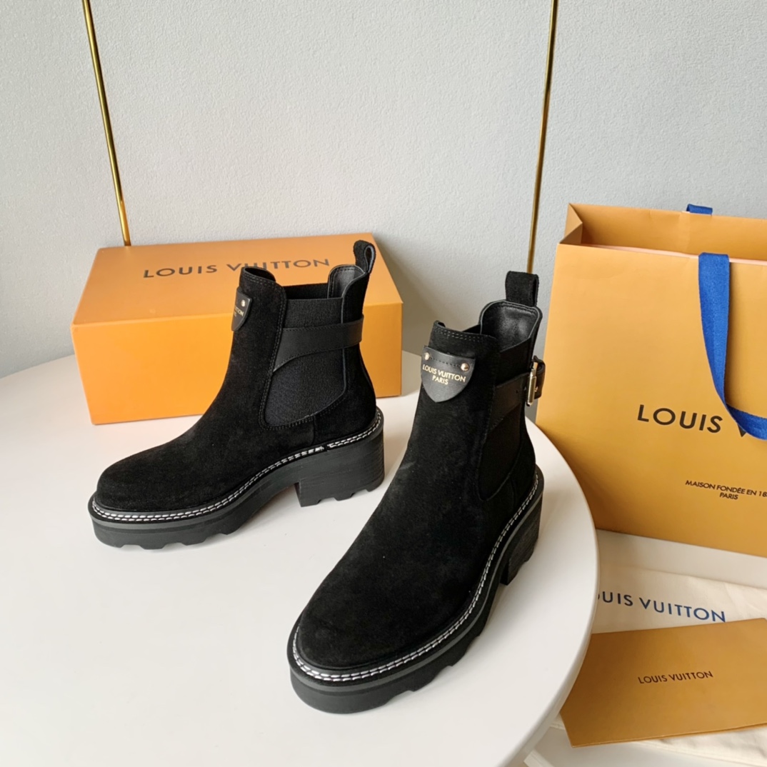 Louis Vuitton LV Beaubourg Ankle Boot - 