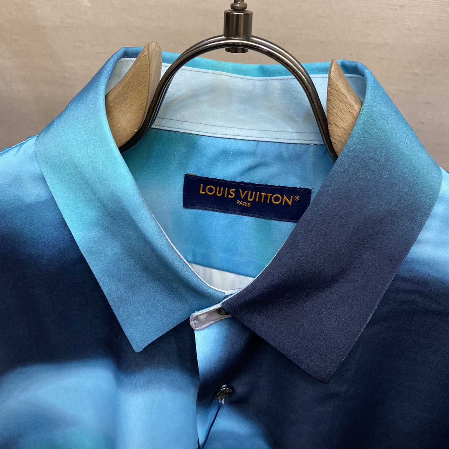 Louis Vuitton Printed Silk Blend Shirt - PerfectKickZ