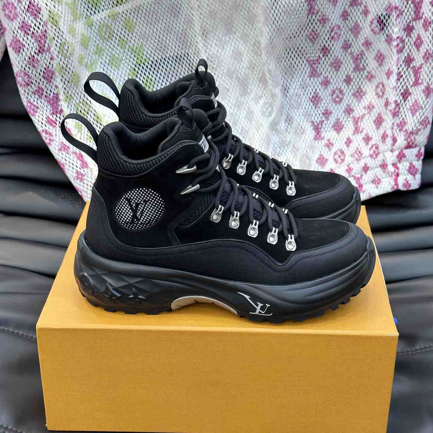 Balenciaga LV Discovery Ankle Boot - PerfectKickZ