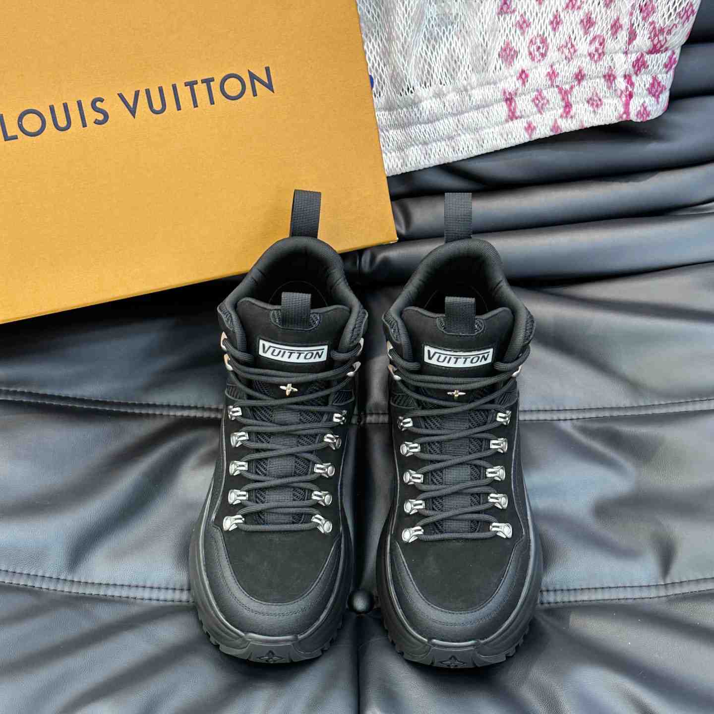 Balenciaga LV Discovery Ankle Boot - PerfectKickZ