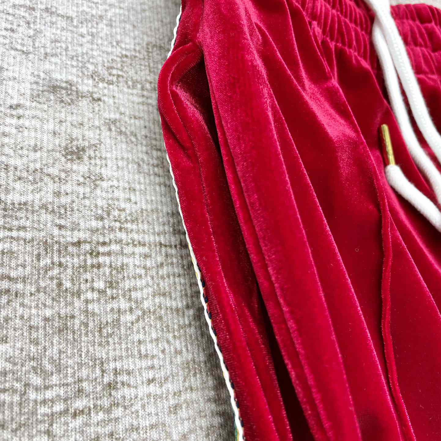 Casablanca Laurel Velour Tracksuit Bottoms - PerfectKickZ