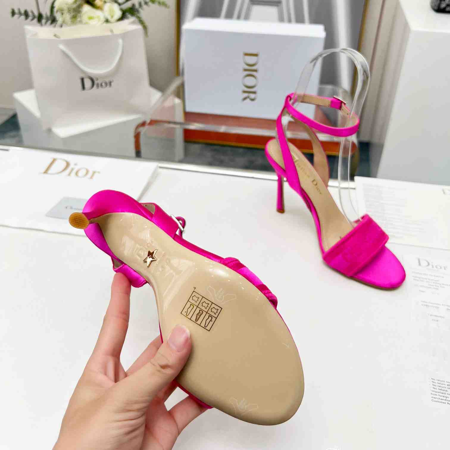 Dior Dway Heeled Sandal  - PerfectKickZ