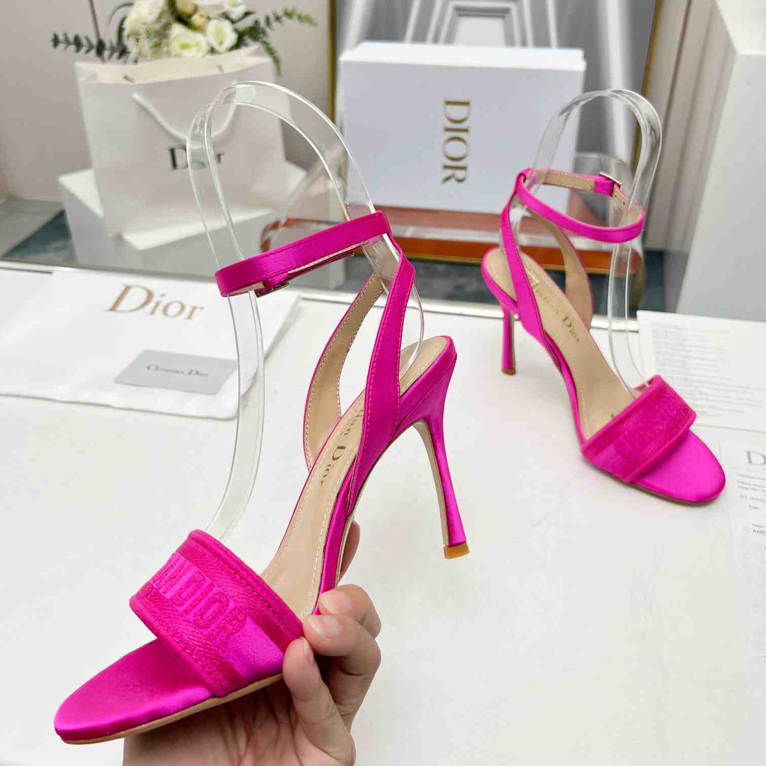 Dior Dway Heeled Sandal  - PerfectKickZ
