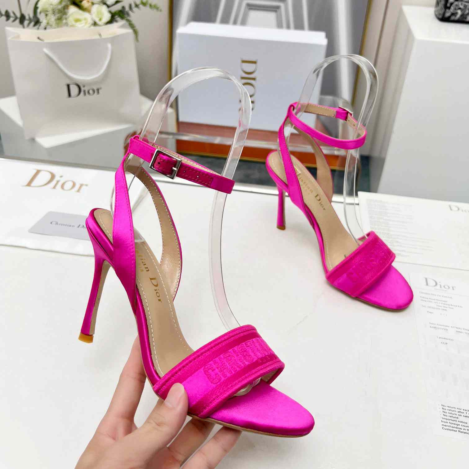 Dior Dway Heeled Sandal  - PerfectKickZ