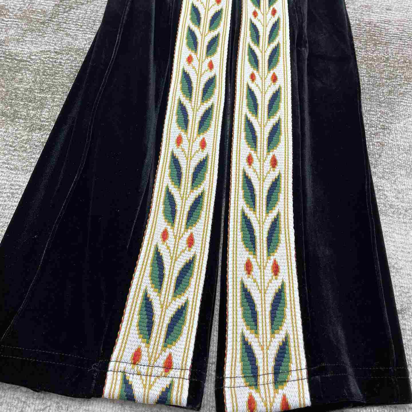 Casablanca Laurel Velour Tracksuit Bottoms - PerfectKickZ
