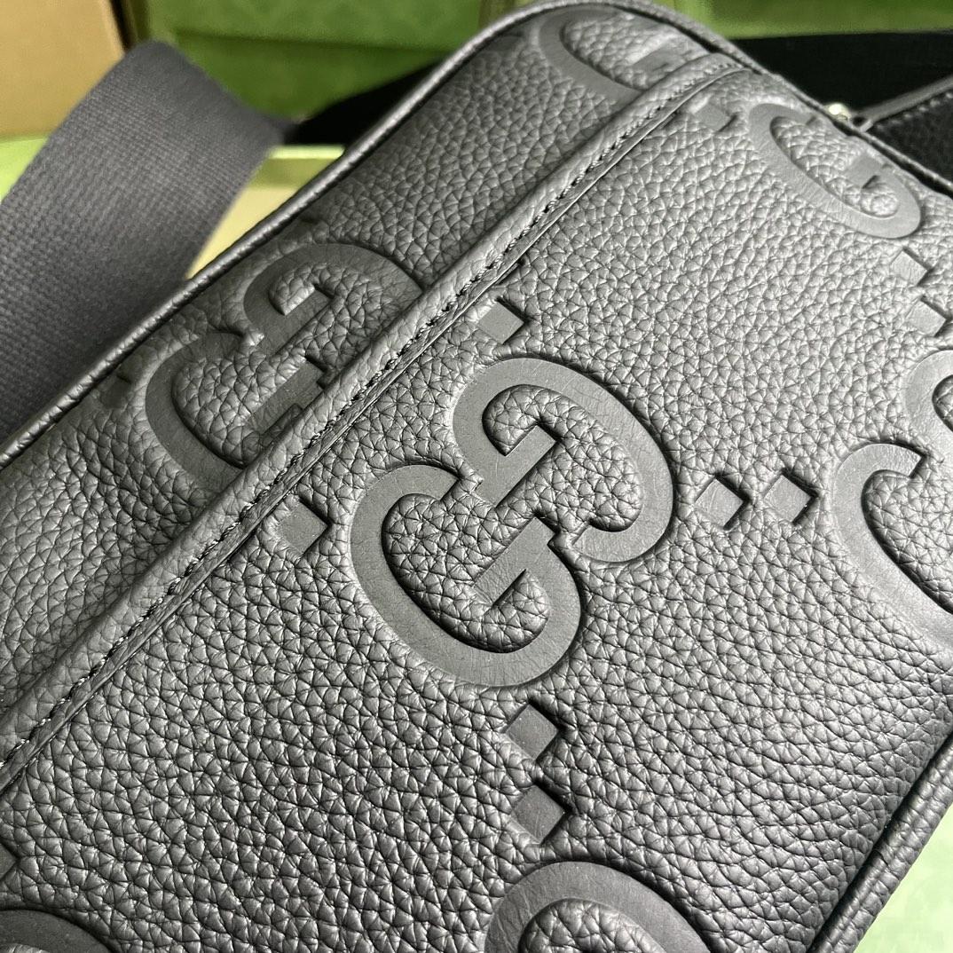 Gucci Jumbo GG Medium Messenger Bag - PerfectKickZ