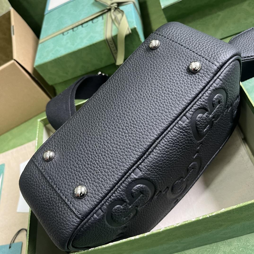 Gucci Jumbo GG Medium Messenger Bag - PerfectKickZ