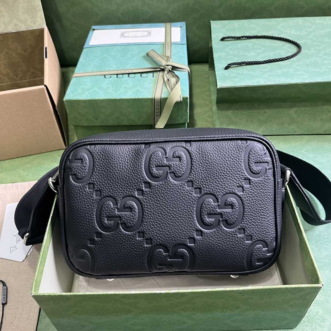 Gucci Jumbo GG Medium Messenger Bag - PerfectKickZ
