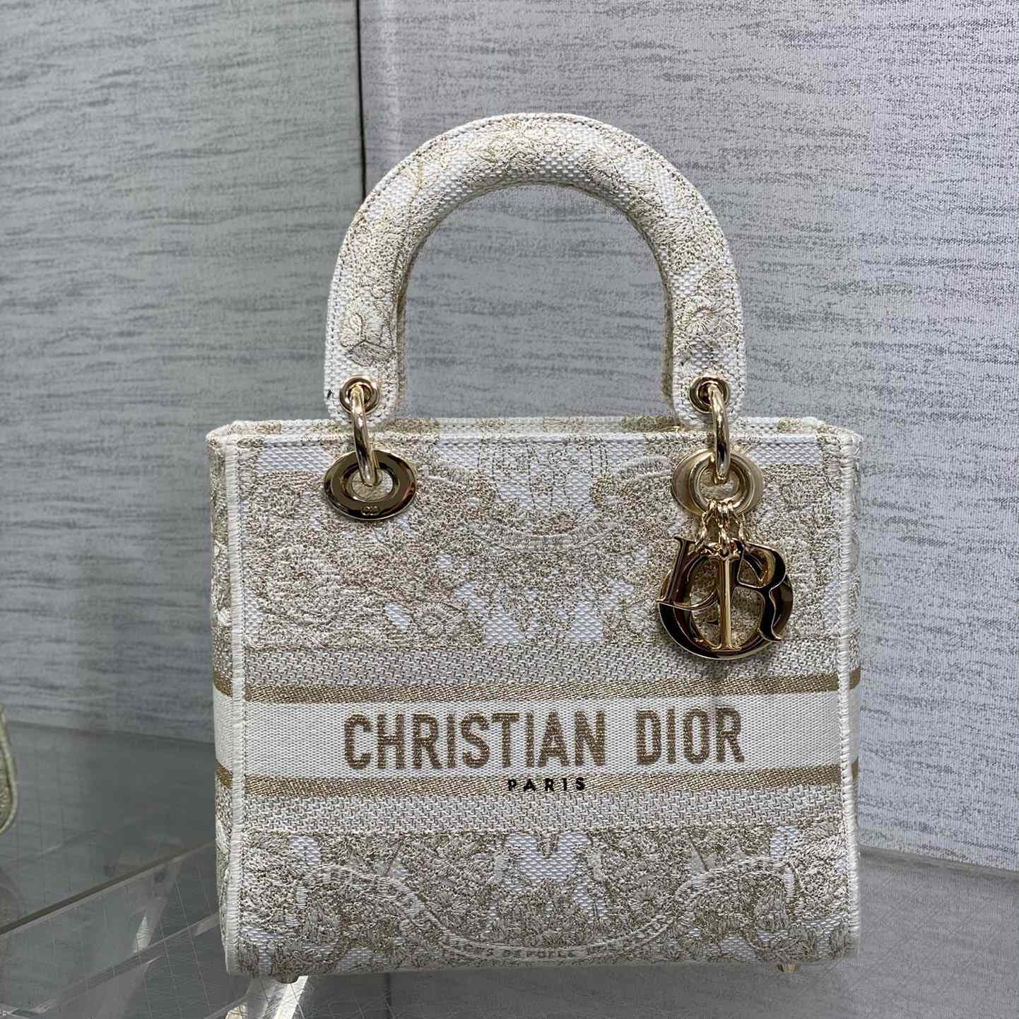 Dior Medium Lady D-lite Bag - PerfectKickZ
