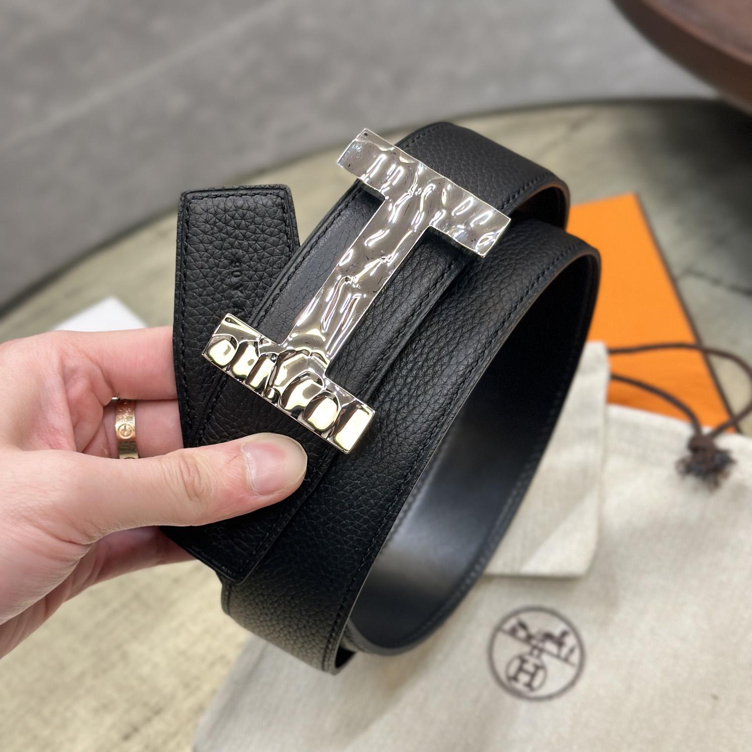 Hermes Quizz H2O Belt buckle & Reversible Leather Strap 38 mm - PerfectKickZ