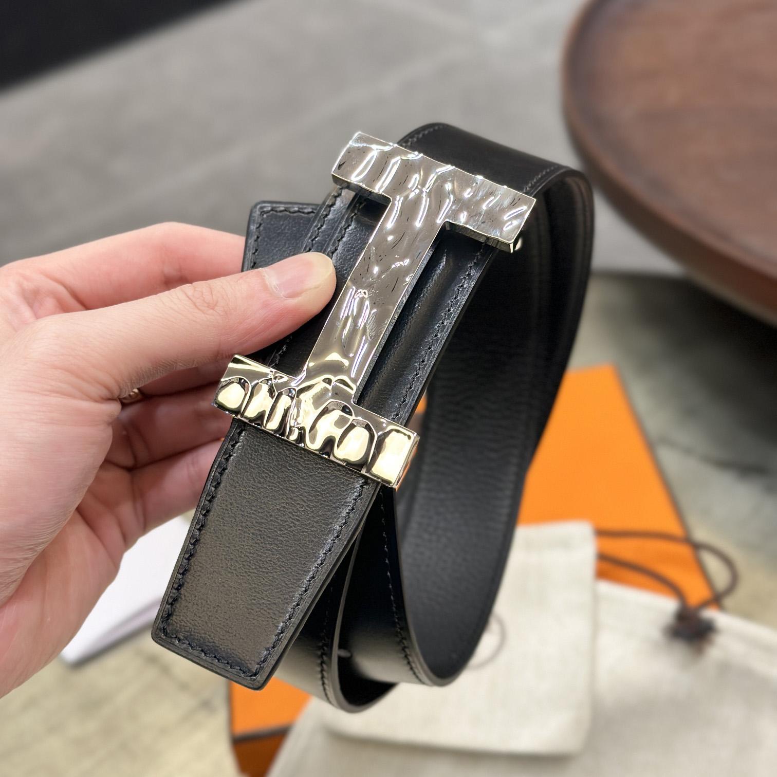 Hermes Quizz H2O Belt buckle & Reversible Leather Strap 38 mm - PerfectKickZ