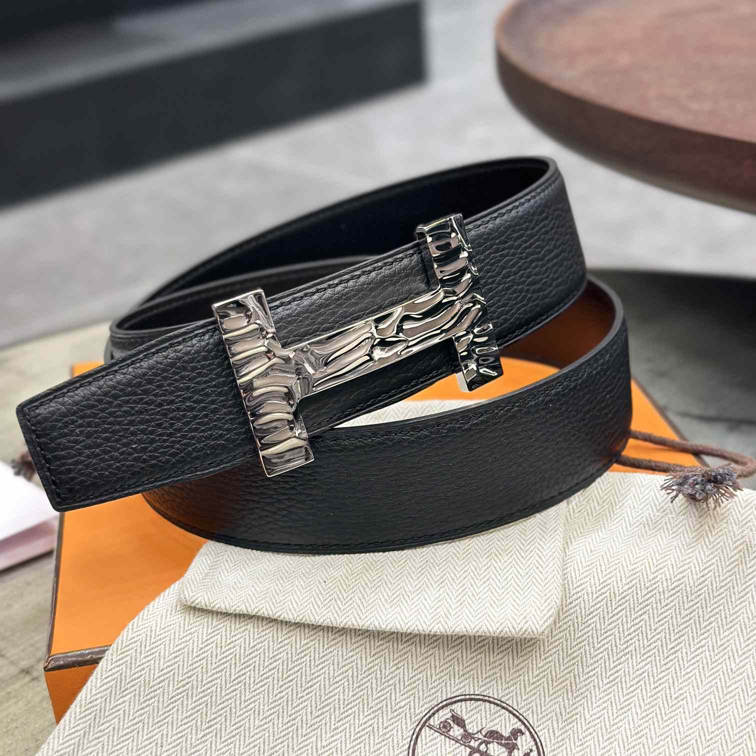 Hermes Quizz H2O Belt buckle & Reversible Leather Strap 38 mm - PerfectKickZ