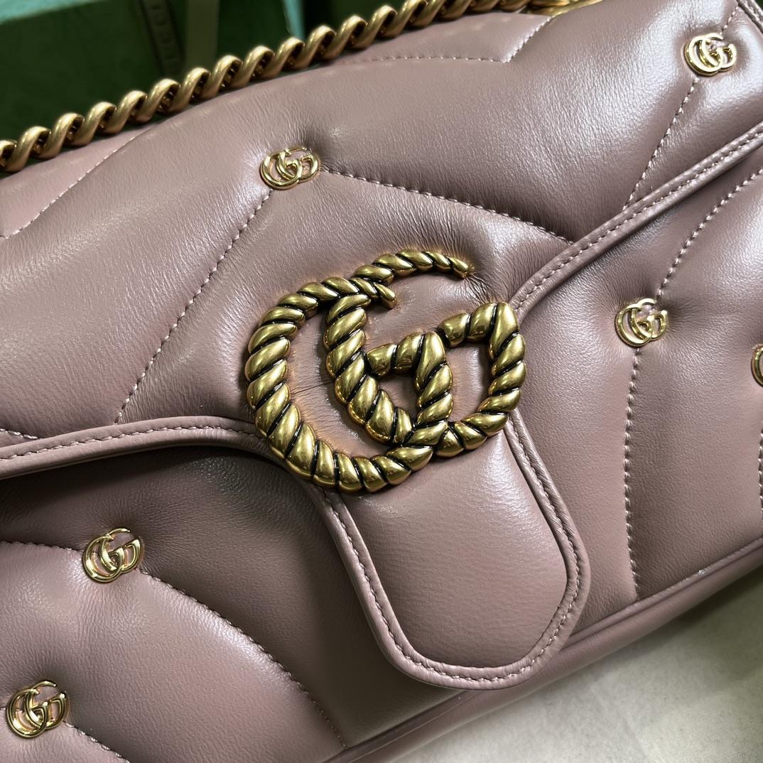 Gucci GG Marmont Small Shoulder Bag - PerfectKickZ