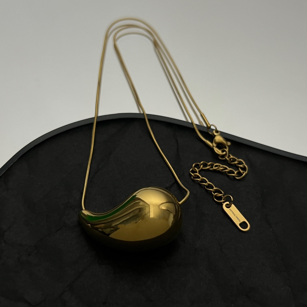 Bottega Veneta Drop Pendant Necklace - PerfectKickZ