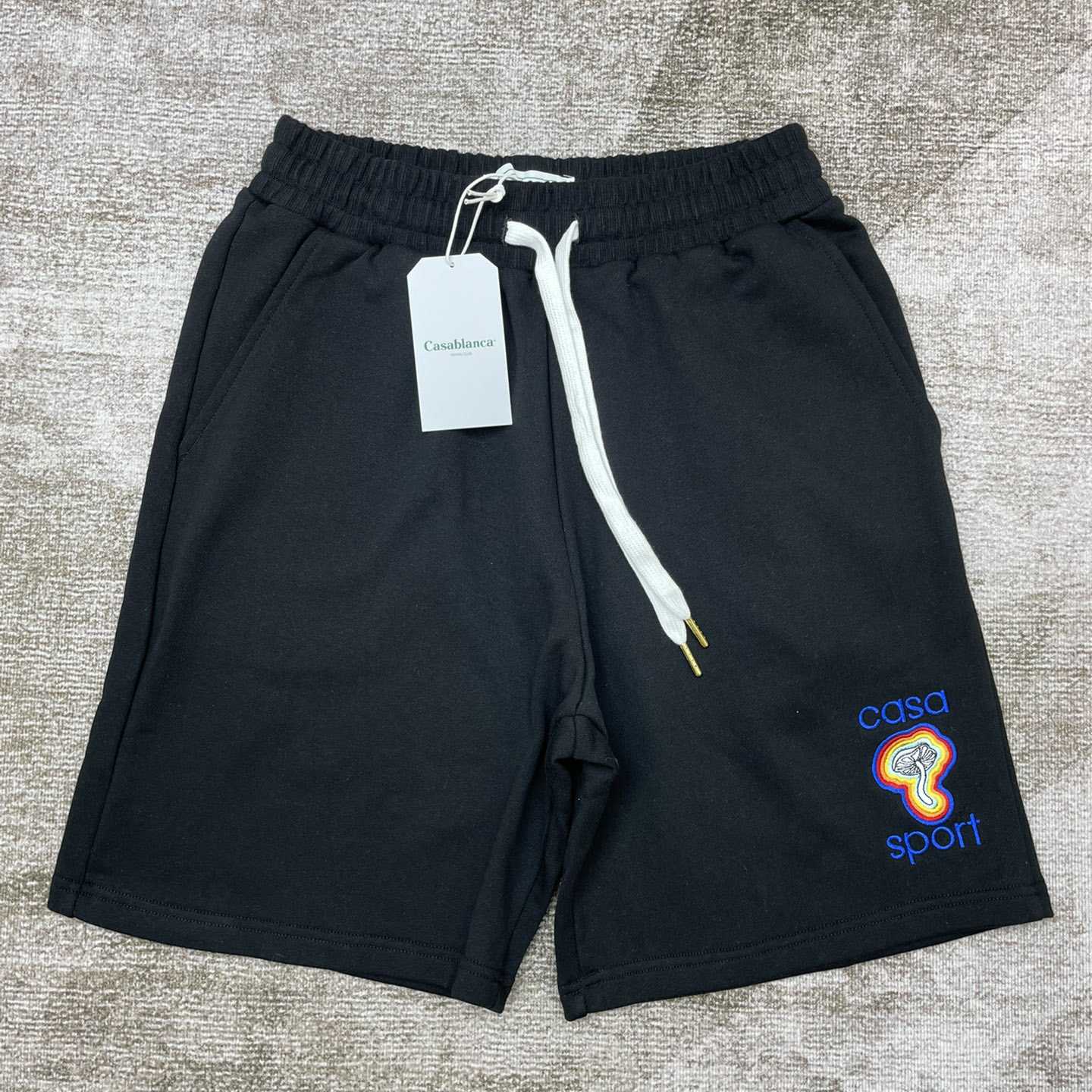 Casablanca Casa Sport Logo Sweat Shorts - PerfectKickZ