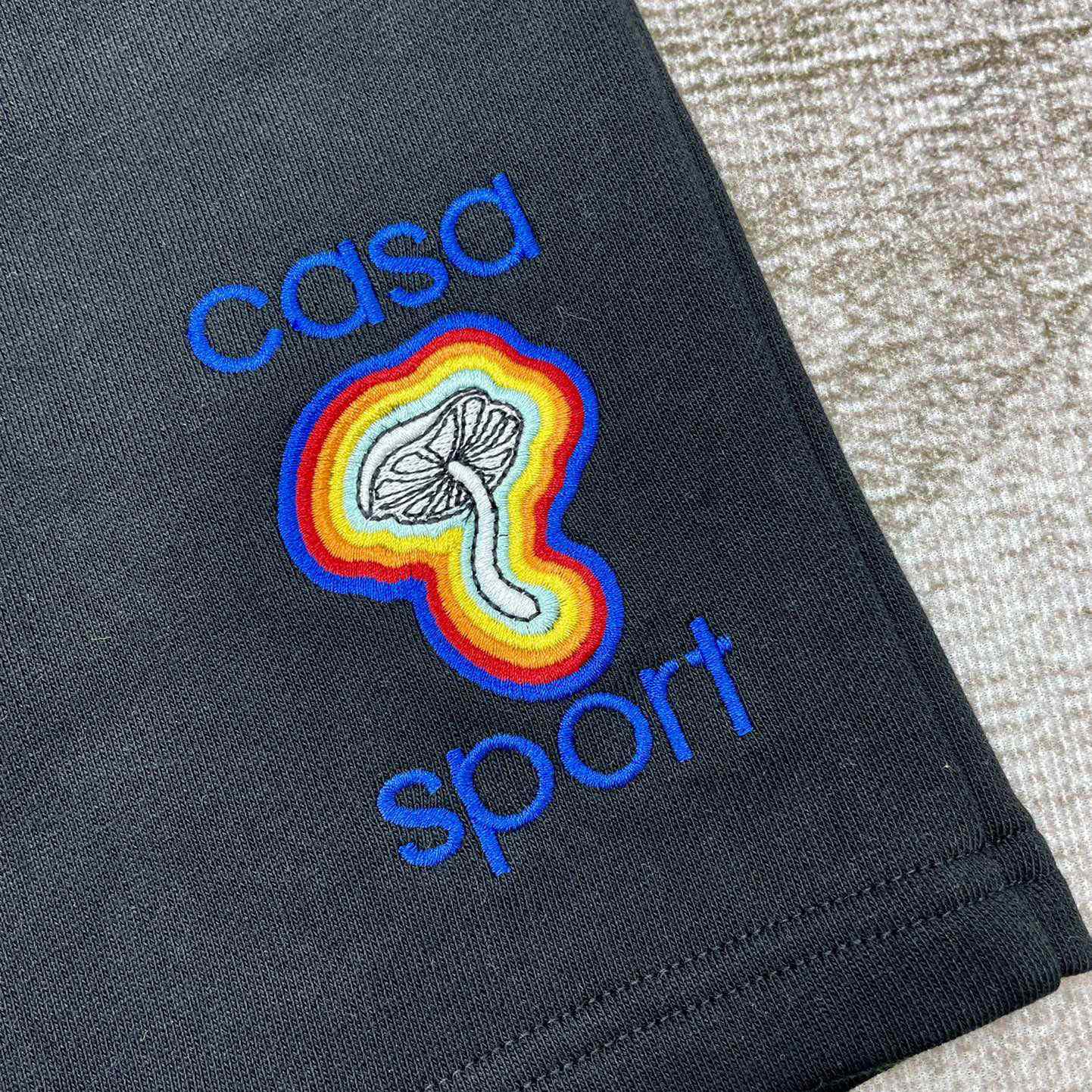 Casablanca Casa Sport Logo Sweat Shorts - PerfectKickZ
