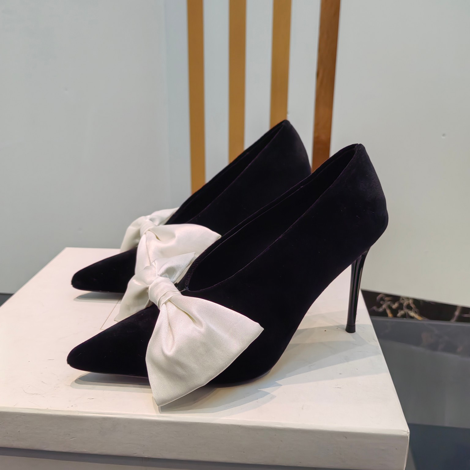 Balmain Velvet Clara Stilettos - PerfectKickZ