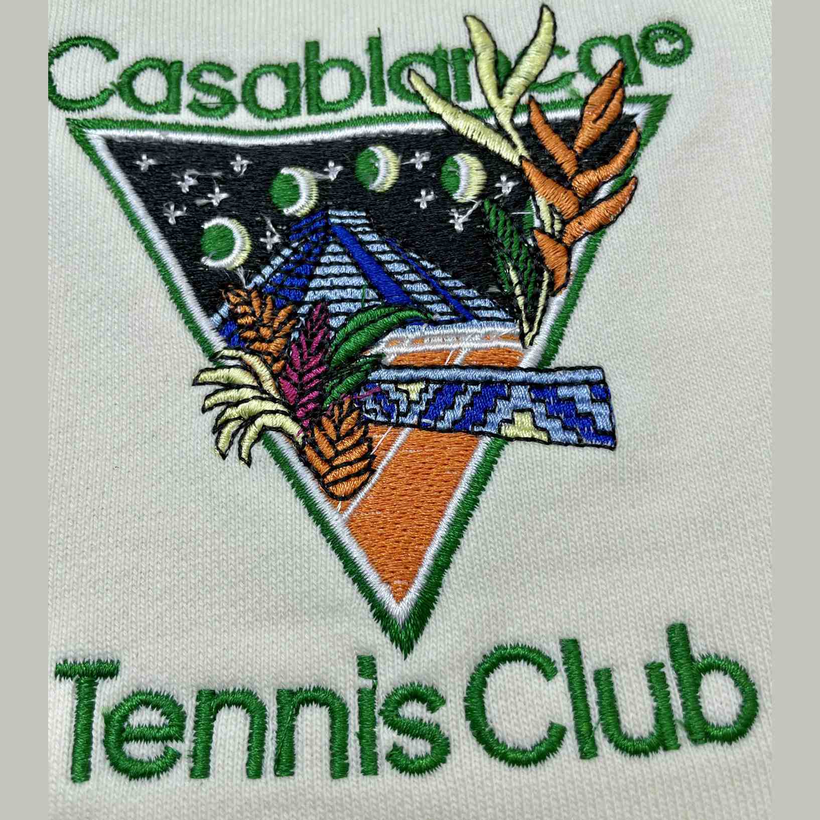 Casablanca Tennis Club Icon Embroidered Shorts - PerfectKickZ