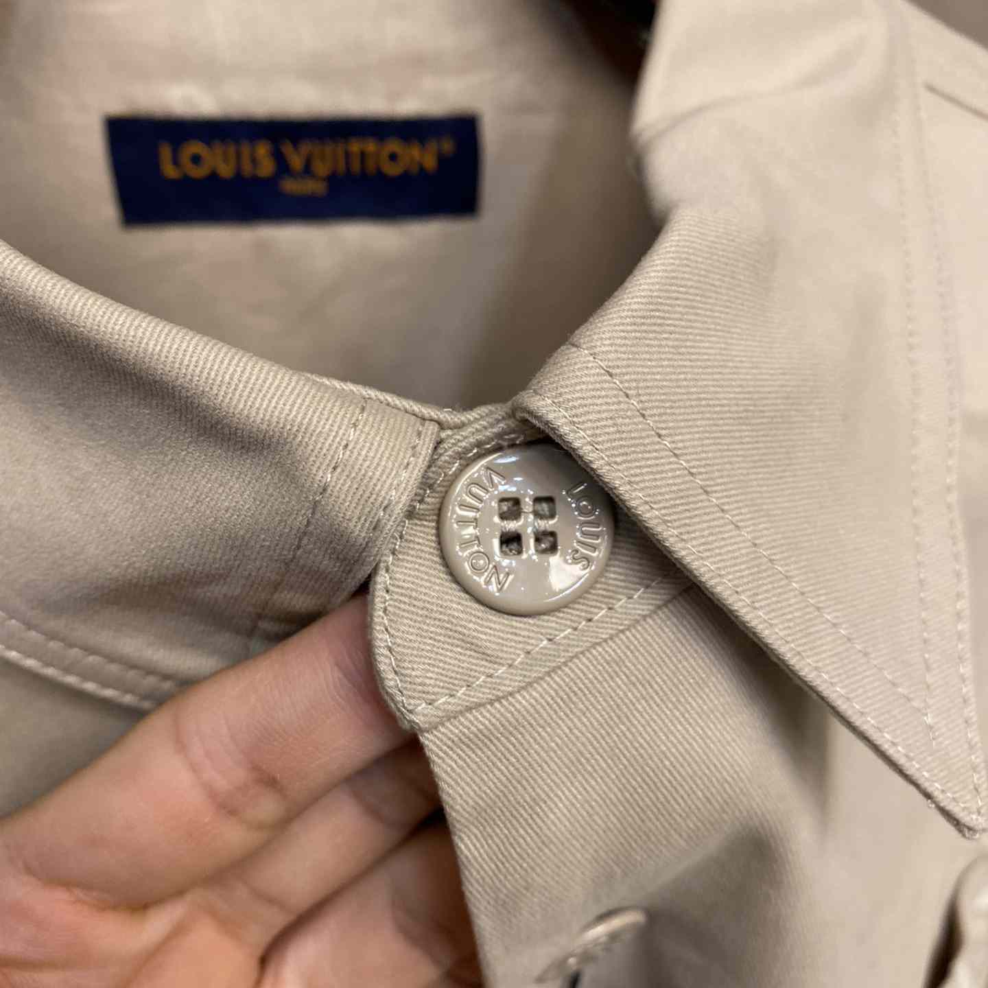Louis Vuitton Flocked Casual Cotton Overshirt - PerfectKickZ