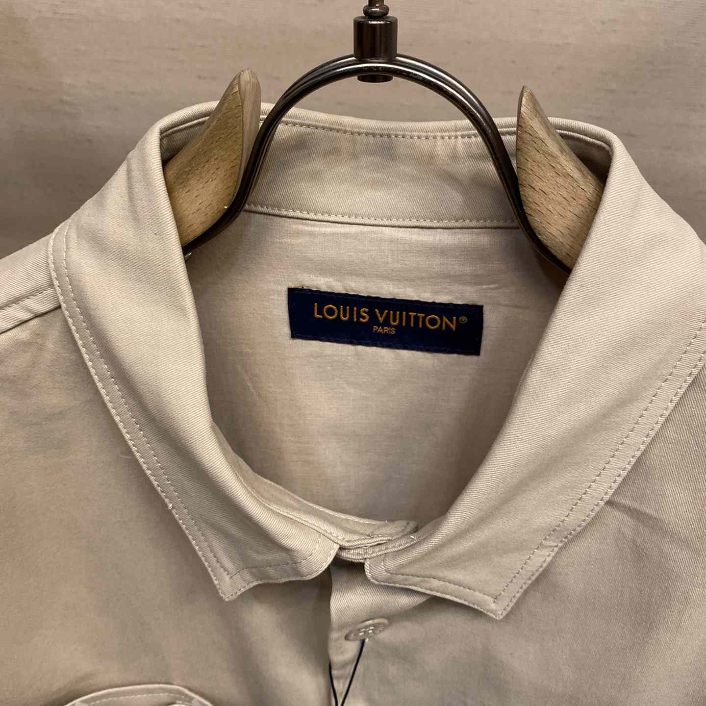 Louis Vuitton Flocked Casual Cotton Overshirt - PerfectKickZ