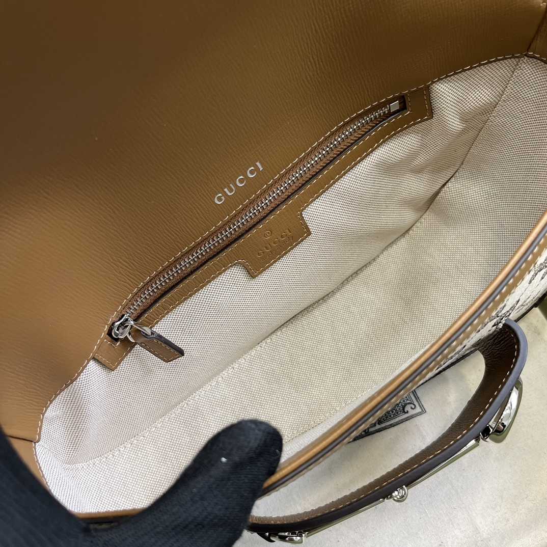 Gucci Horsebit 1955 Small Shoulder Bag - PerfectKickZ