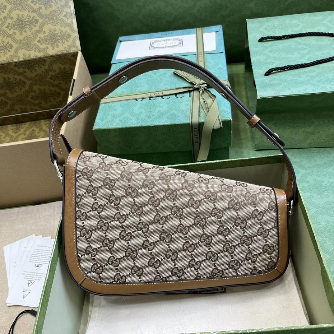 Gucci Horsebit 1955 Small Shoulder Bag - PerfectKickZ