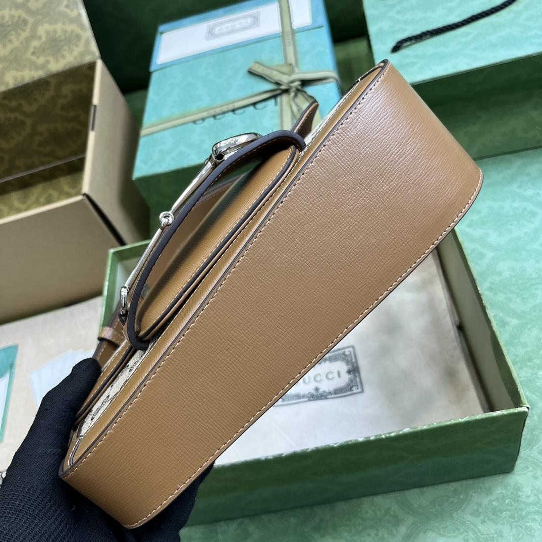 Gucci Horsebit 1955 Small Shoulder Bag - PerfectKickZ