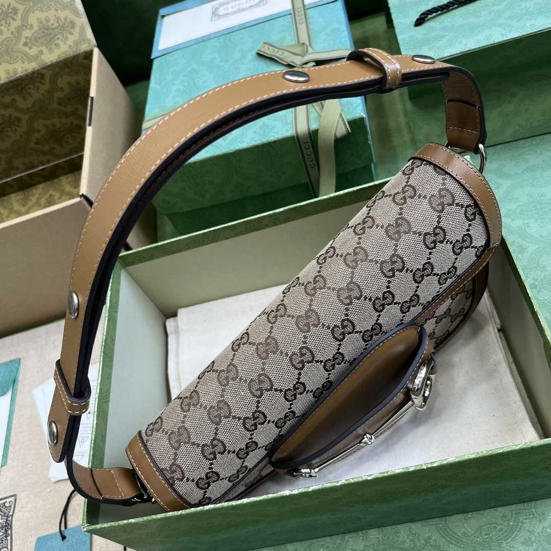 Gucci Horsebit 1955 Small Shoulder Bag - PerfectKickZ