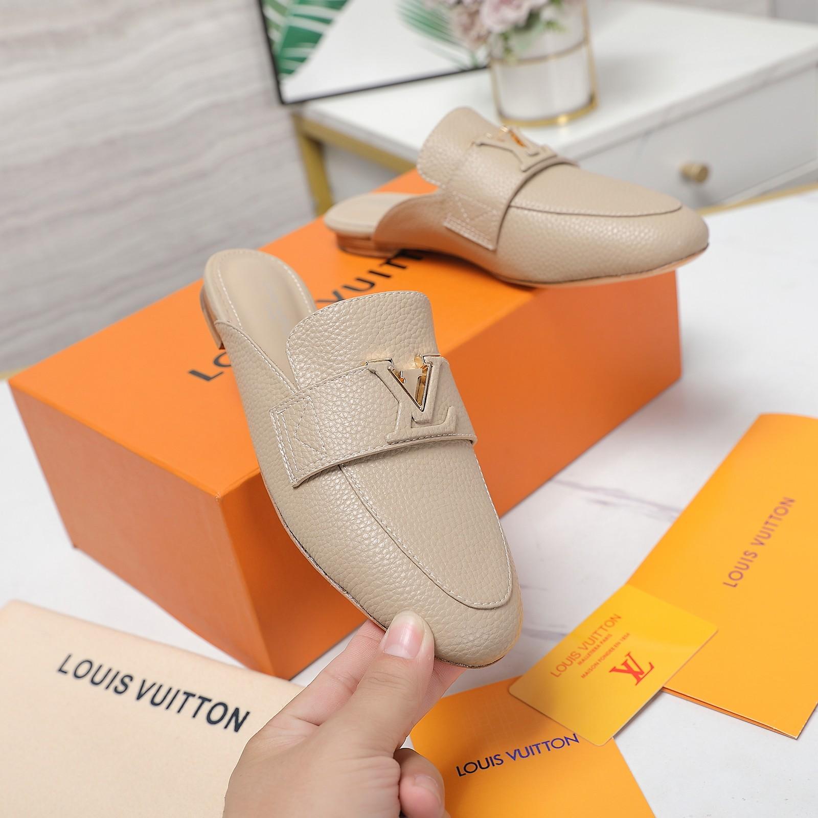 Louis Vuitton LV Capri Open Back Loafer - PerfectKickZ