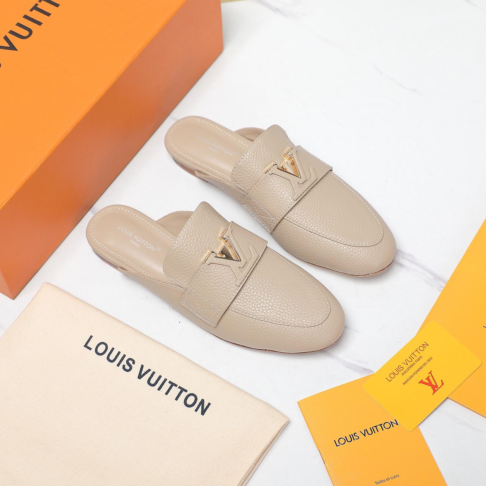 Louis Vuitton LV Capri Open Back Loafer - 