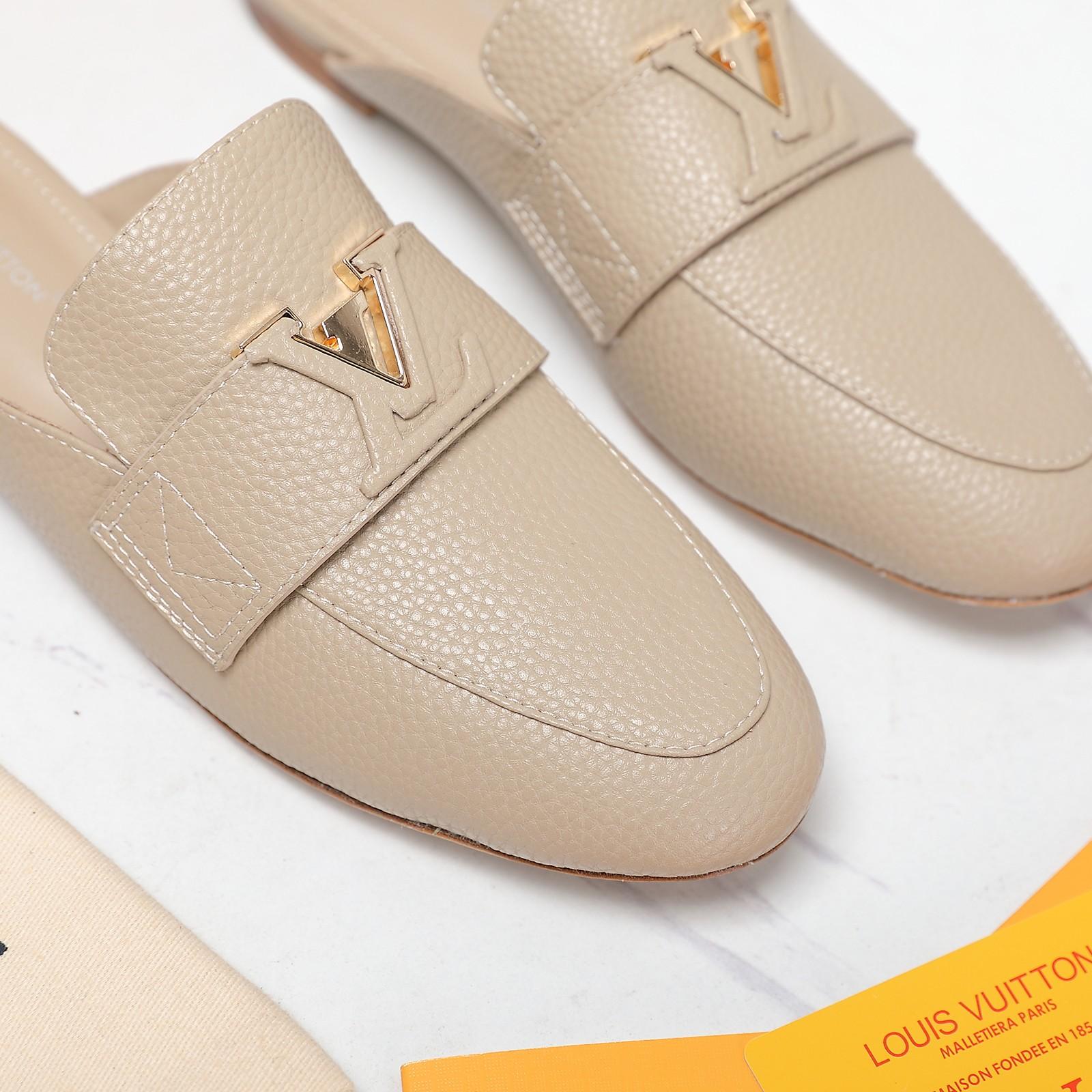 Louis Vuitton LV Capri Open Back Loafer - 