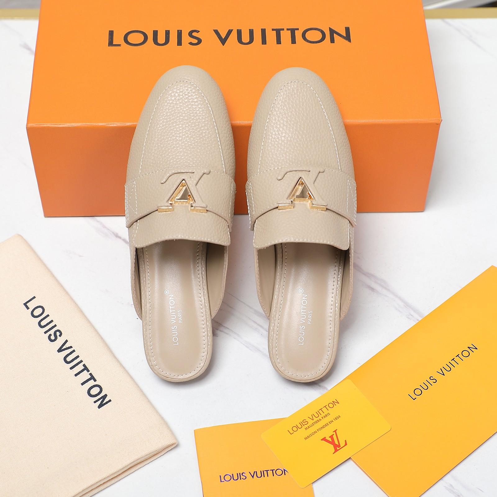 Louis Vuitton LV Capri Open Back Loafer - 