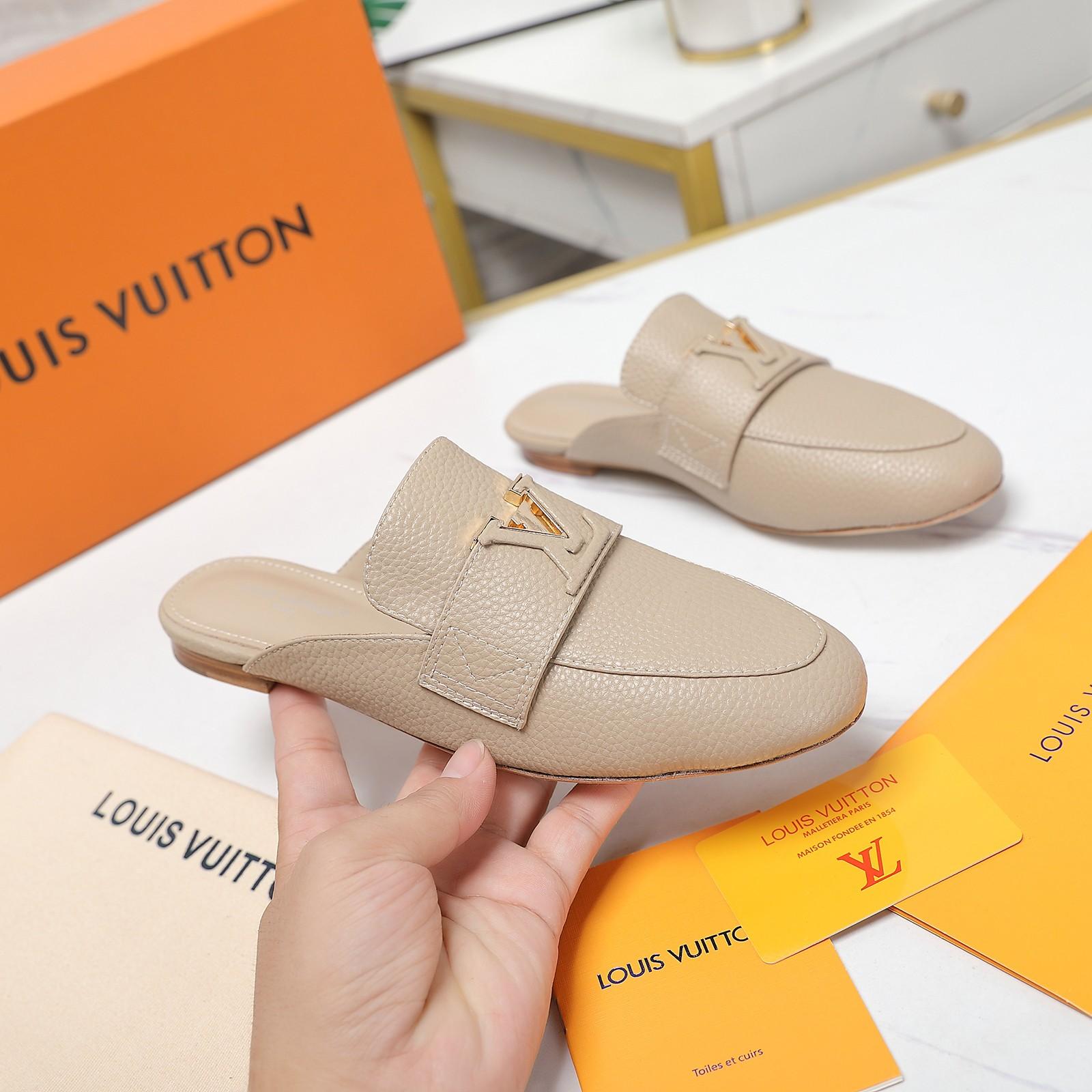 Louis Vuitton LV Capri Open Back Loafer - 