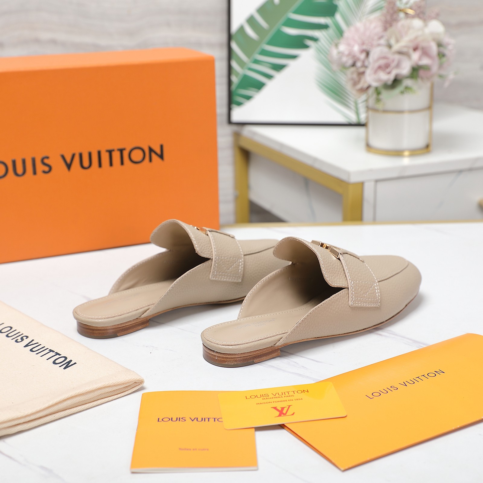 Louis Vuitton LV Capri Open Back Loafer - 